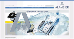 Desktop Screenshot of alfmeier.de